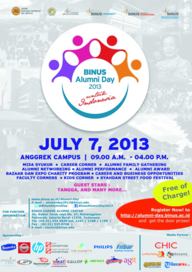 Poster Binus Alumni Day