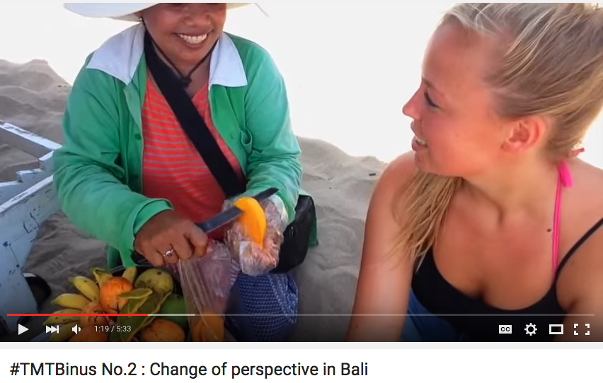 Louisa Rinke visits Bali
