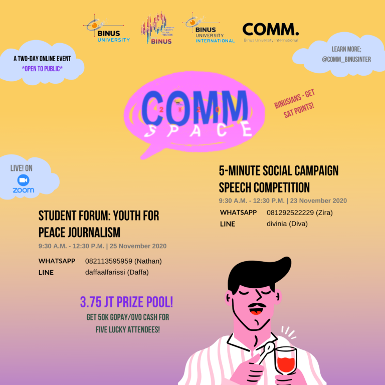 COMM SPACE 2020 – Communications B2023’s first online event