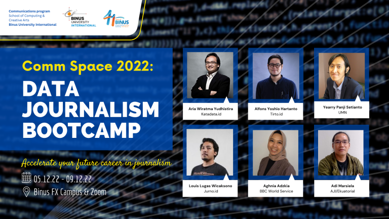 Comm Space 2022: Data Journalism Bootcamp