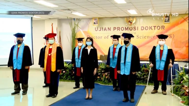 The Conferment of Computer Science Doctorate for Maria Seraphina Astriani