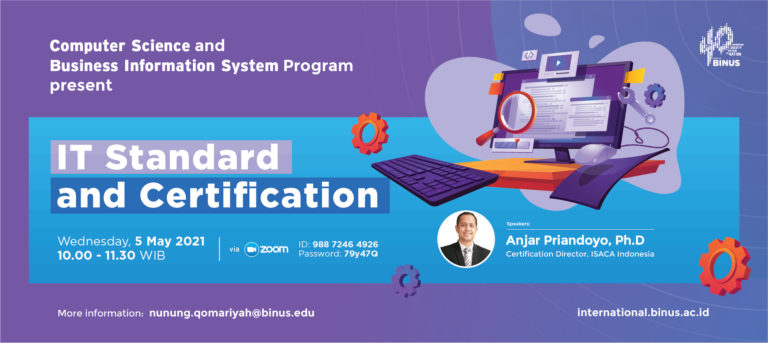 Webminar Series – IT Standard and Certification