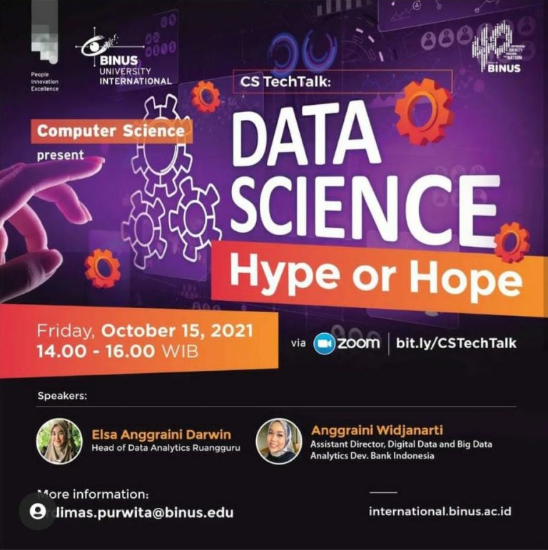 Event Report: Tech Talk Data Science: Hype or Hope – 15 October 2021