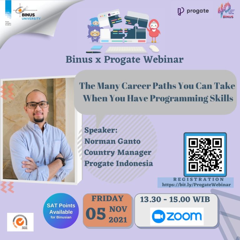 BINUS x Progate Webminar
