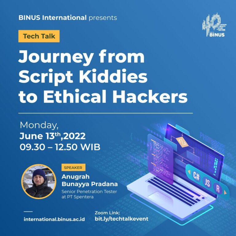 TechTalk: Journey from Script Kiddies to Ethical Hacker