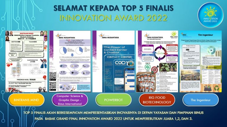 Top 5 Innovation Awards 2022