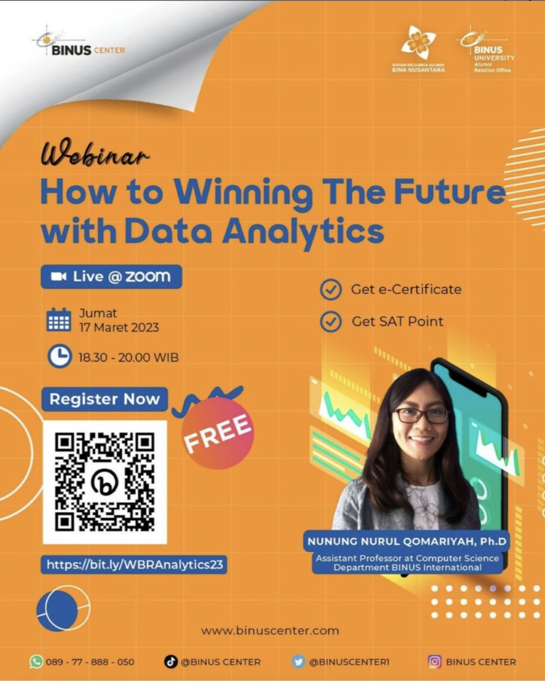 Webinar: How to Winning The Future with Data Analytics