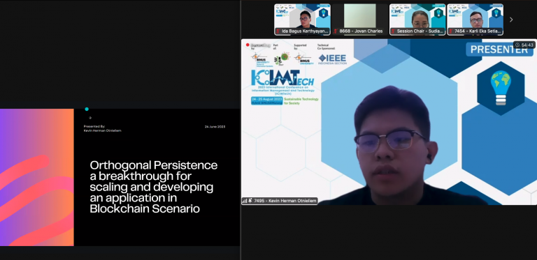 Redefining Blockchain Development: Kevin Herman Otnieliem’s Trailblazing Research at ICIMtech 2023