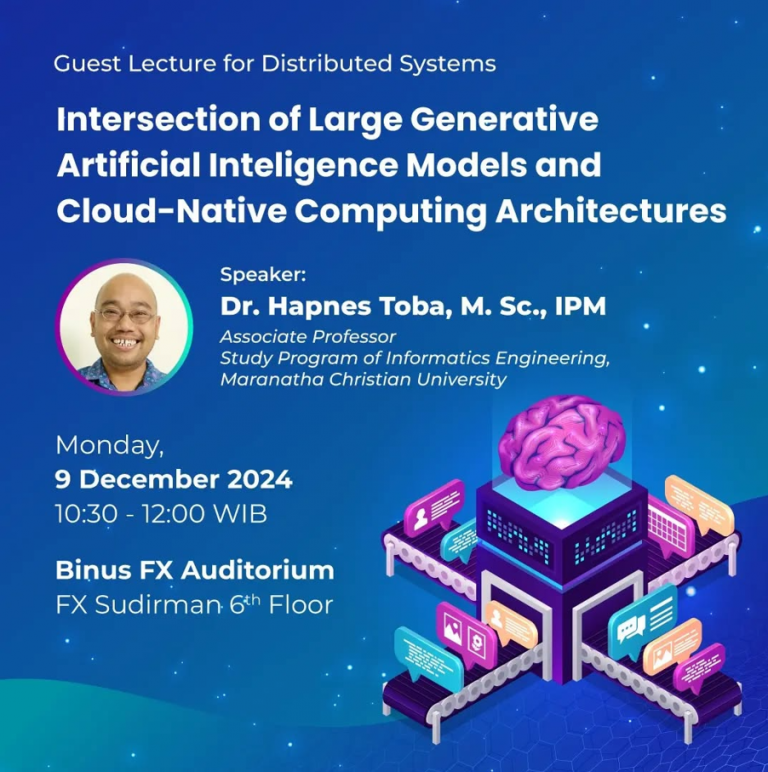 Guest Lecture: Intersection of Large Gen AI Models and Cloud-Native Computing Architectures