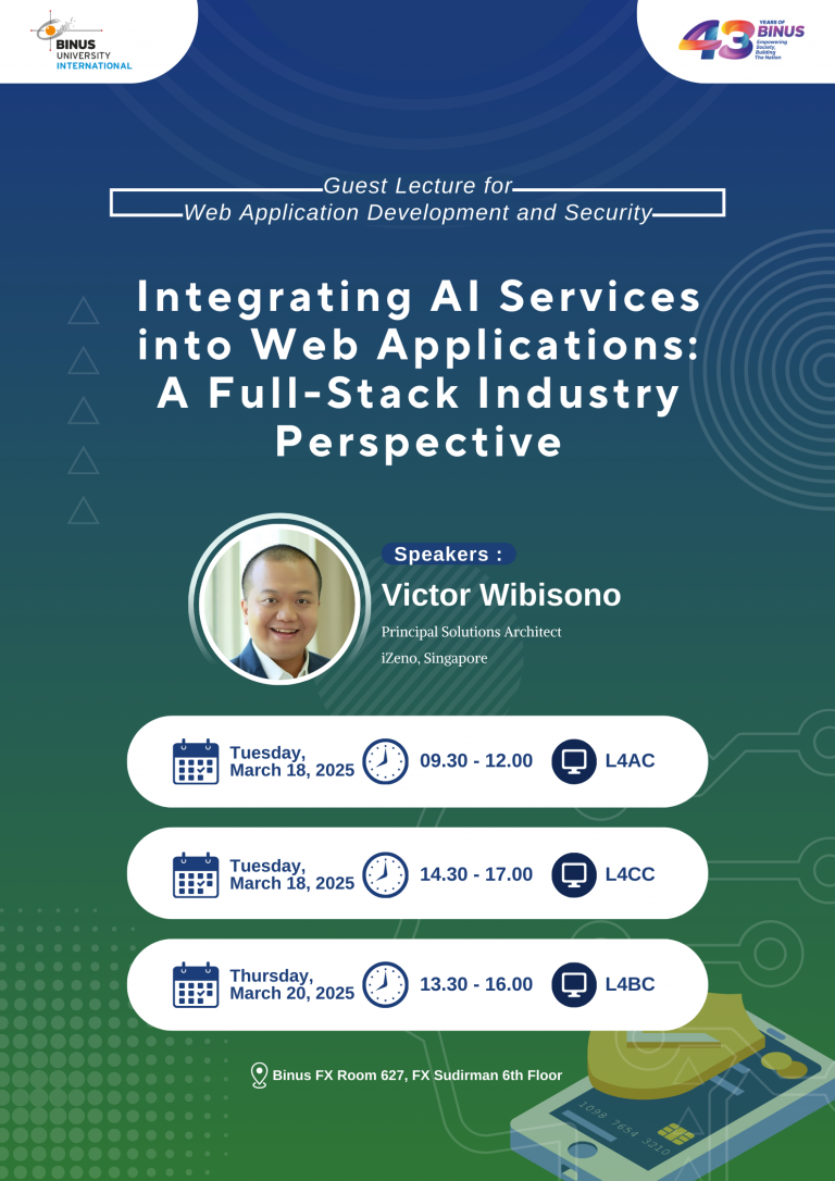 Guest Lecture for WADS; Integrating AI Services into Web Applications: A Full-Stack Industry Perspective