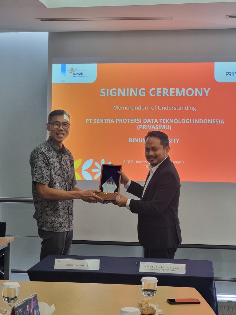 Binus University and PRIVASIMU Forge Strategic Partnership Through MoU Signing