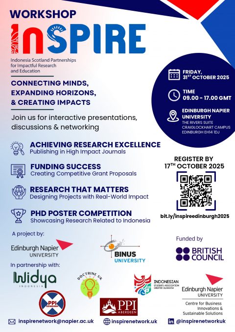 InSPIRE Edinburgh 2025: Advancing Research Excellence and Impactful Collaboration Between Scotland and Indonesia