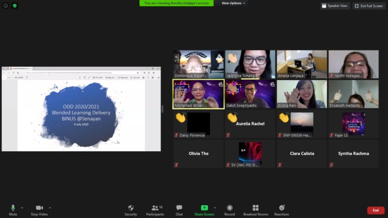 Odd Semester 2020/2021 Kick-Off Meeting