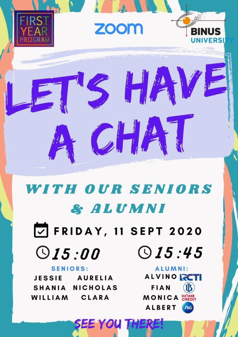 Chat with Seniors & Alumni