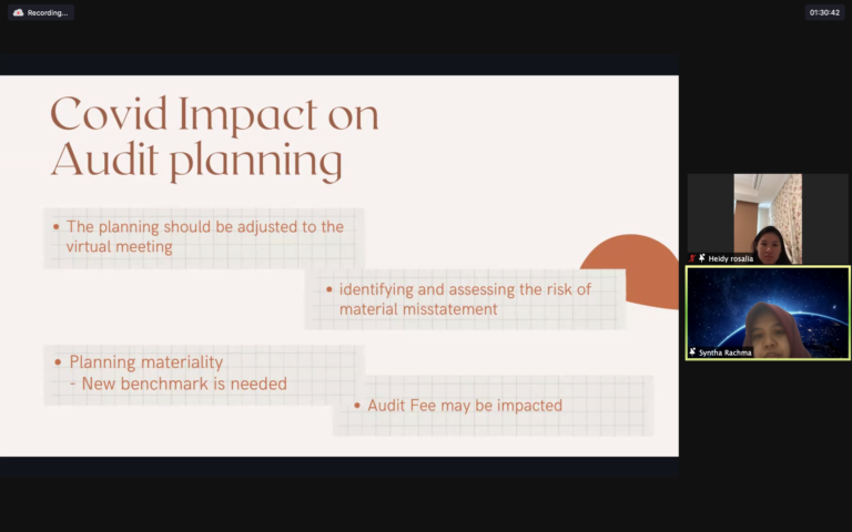 External Examiner in Financial Audit II Class