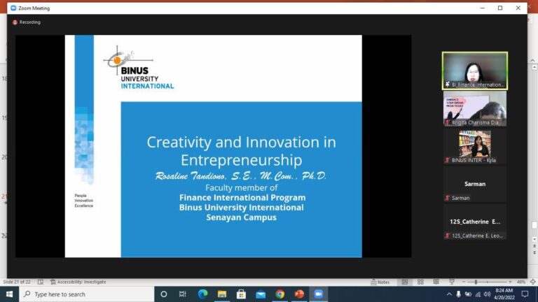 Creativity and Innovation in Business