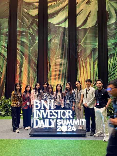 BINUS Finance International Students Participated in the BNI Investor Daily Summit 2024