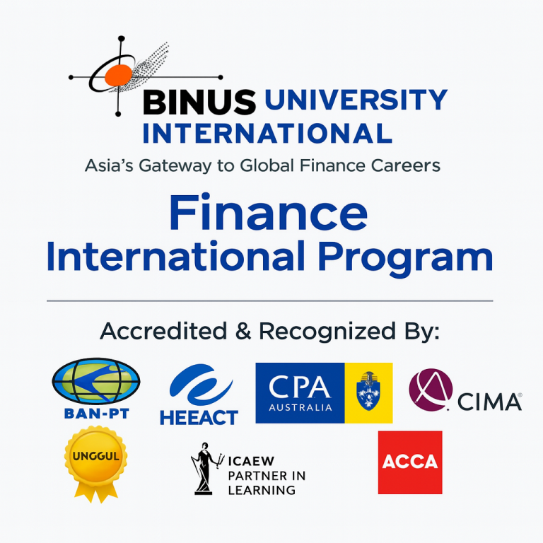 BINUS University – Finance International Program: Accredited “Unggul” (Excellent)