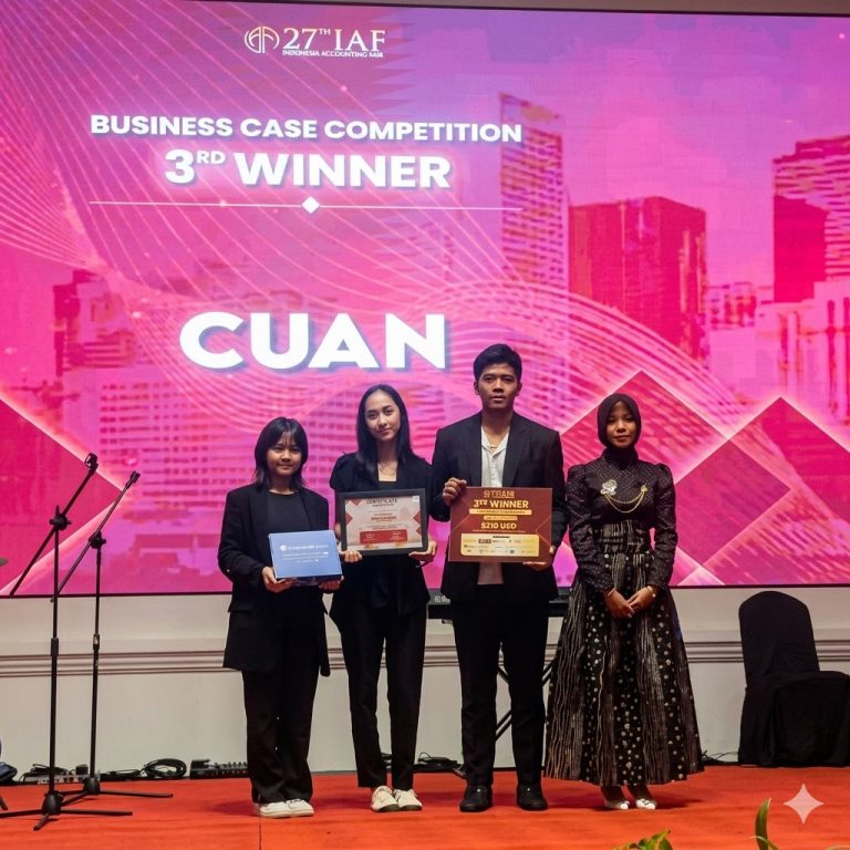 Victory at the 27th Indonesia Accounting Fair: BINUS Finance International Secures 3rd Place