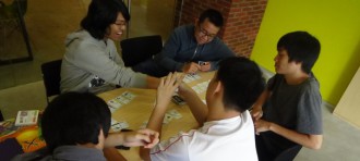GameLab Held First Board at Work in Binus International