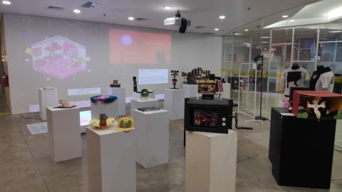 Digital Wall and Exhibition Space